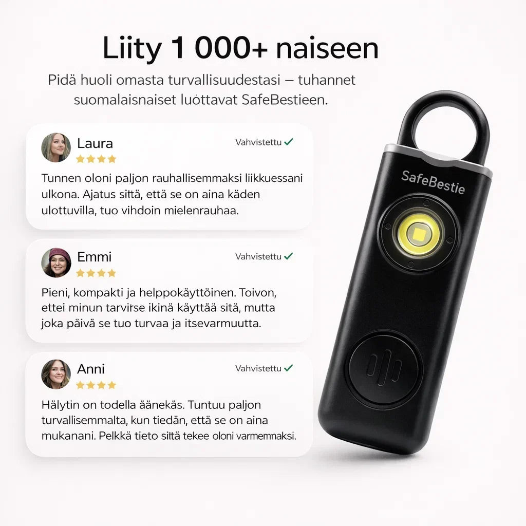 TurvaÄäni – Henkilökohtainen turvahälytin aina mukana