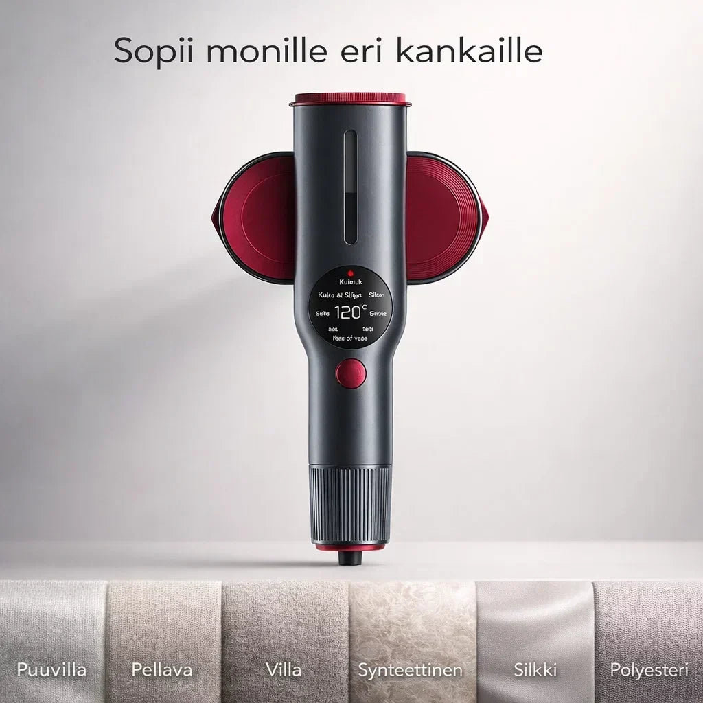MatkaSilitys – Kompakti höyrysilitysrauta matkalle