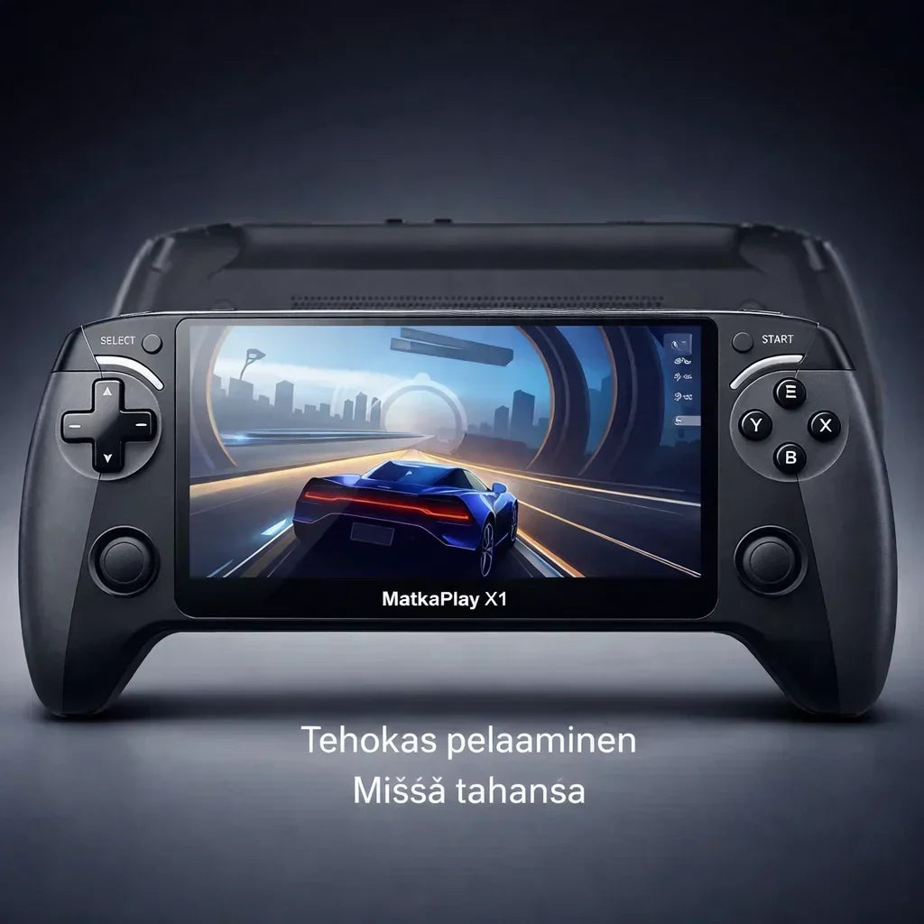 RetroPeli – Kannettava pelikonsoli klassikkopeleillä