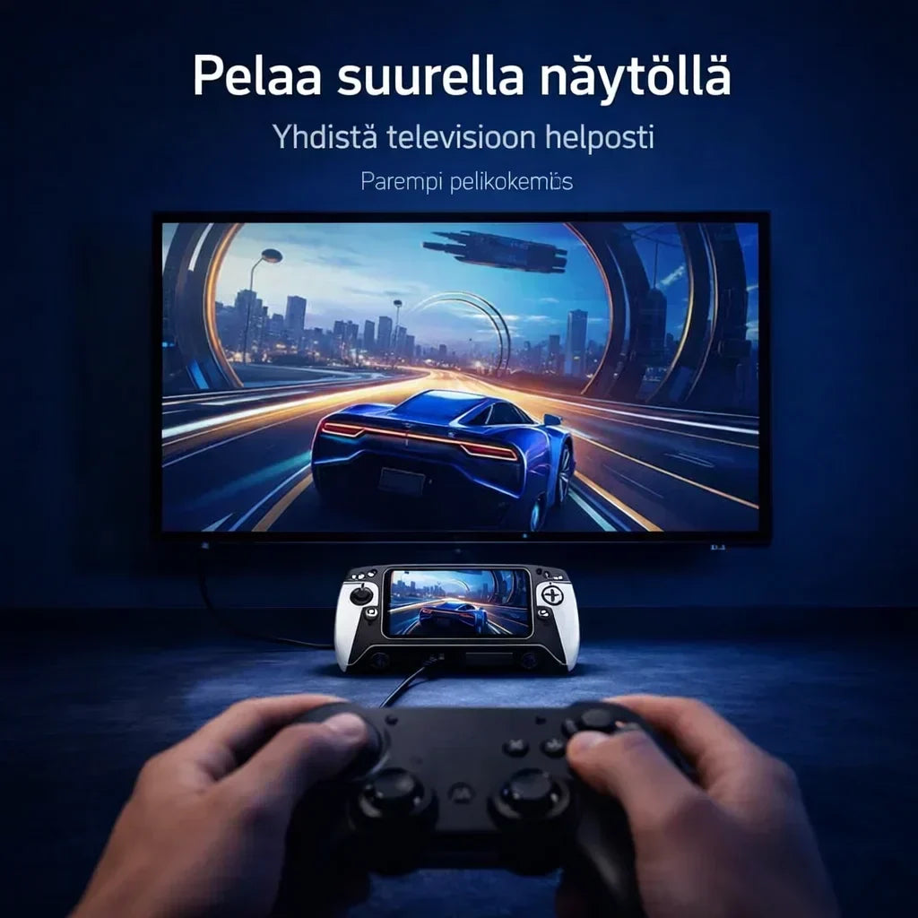 RetroPeli – Kannettava pelikonsoli klassikkopeleillä