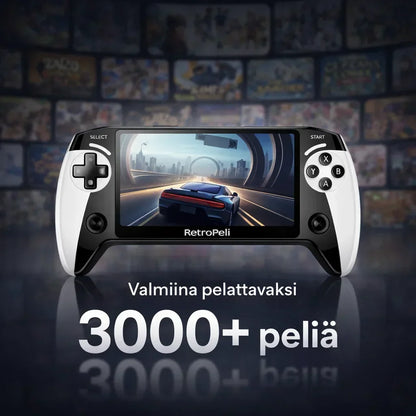 RetroPeli – Kannettava pelikonsoli klassikkopeleillä