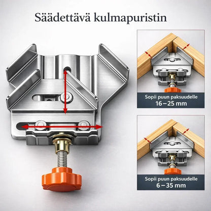 KulmaTarkka – Täydelliset 90° kulmat ilman säätöä